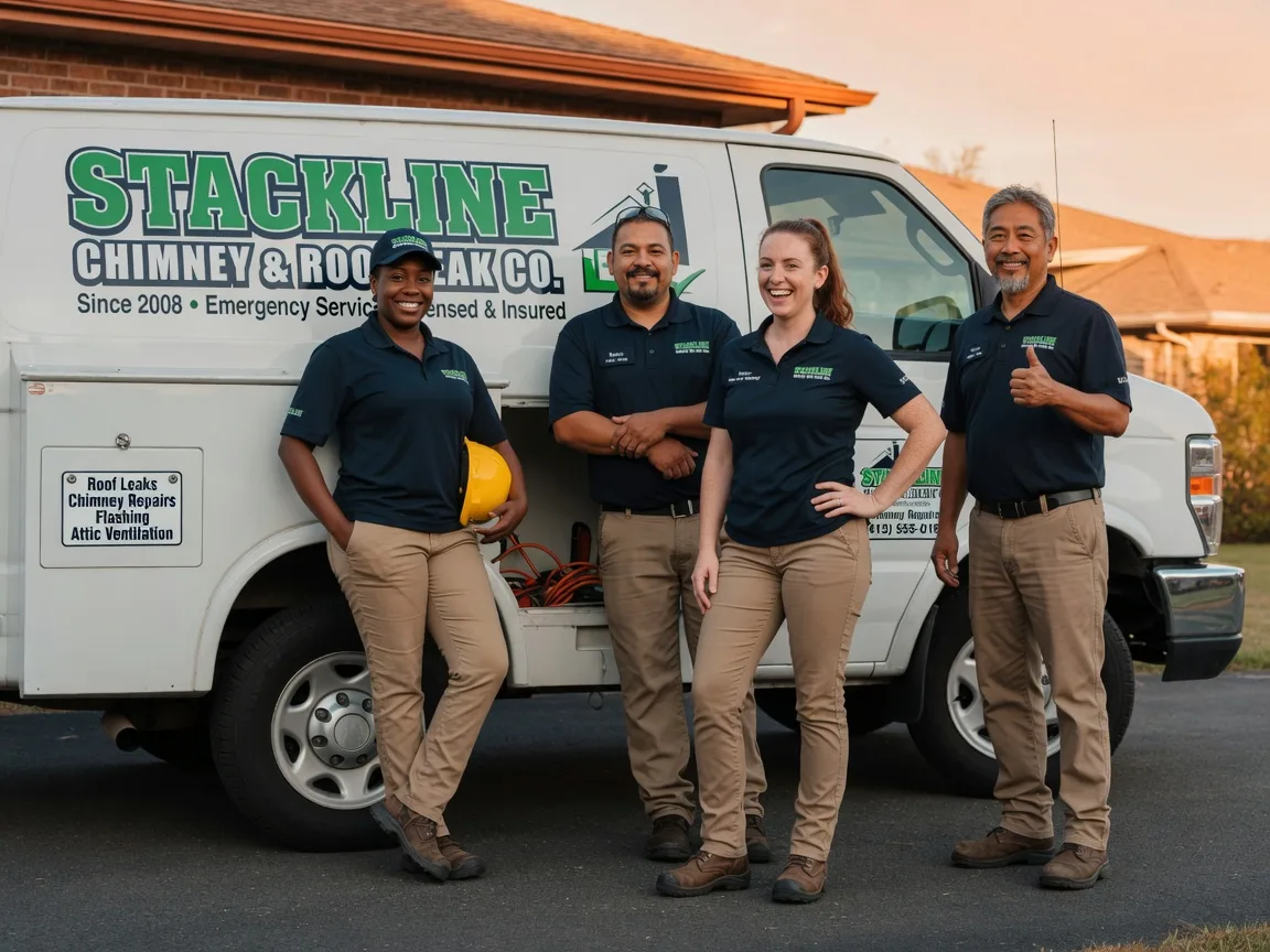 Chimney flashing repair company in Austell, GA